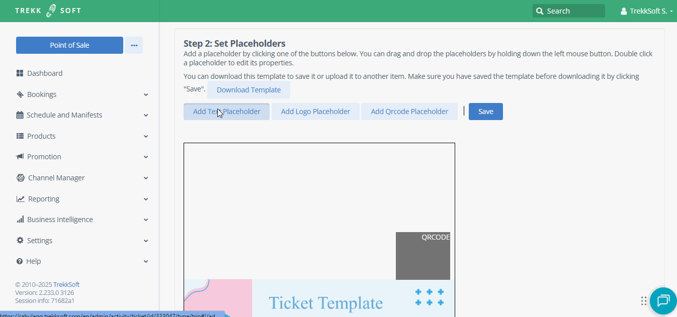 Customize temple-drag adn drop