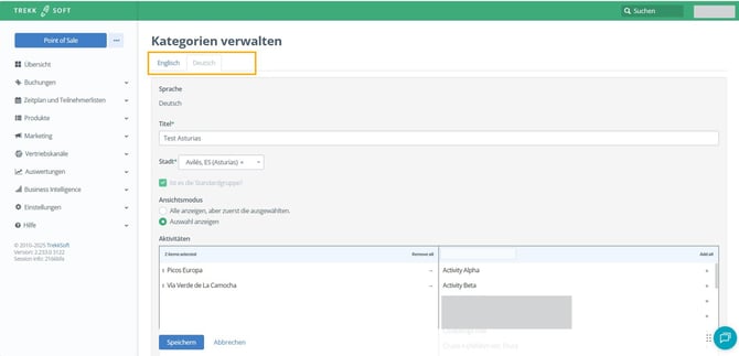 Aktivitätenkategorie2