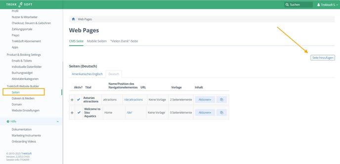 Eine Seite erstellen_german1