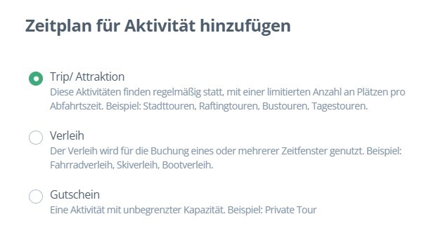 Zeitpläne für Verleih 1