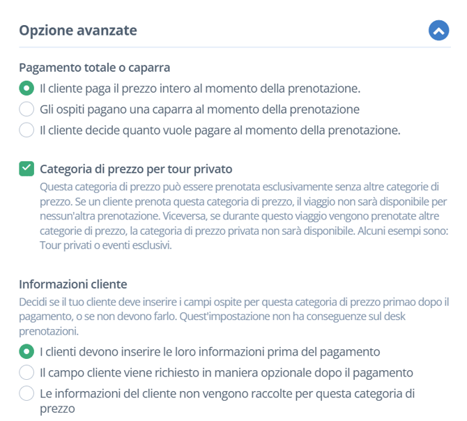 categoria prezzo 3